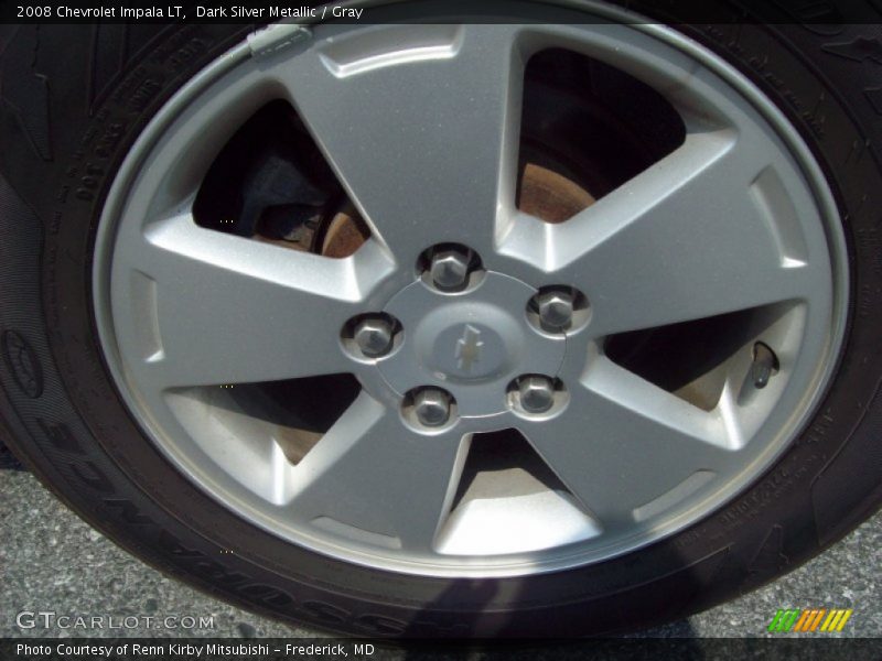 Dark Silver Metallic / Gray 2008 Chevrolet Impala LT