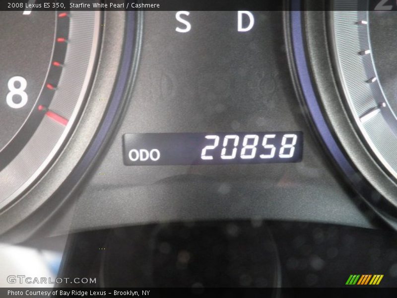 Starfire White Pearl / Cashmere 2008 Lexus ES 350