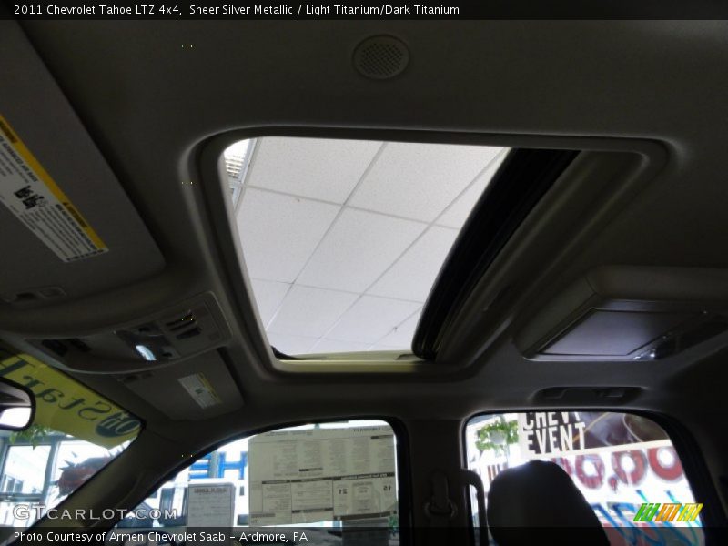 Sheer Silver Metallic / Light Titanium/Dark Titanium 2011 Chevrolet Tahoe LTZ 4x4