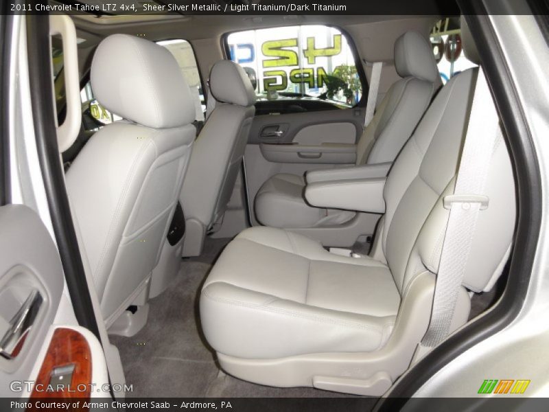 Sheer Silver Metallic / Light Titanium/Dark Titanium 2011 Chevrolet Tahoe LTZ 4x4