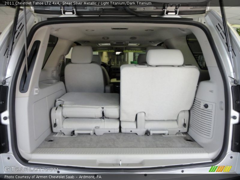 Sheer Silver Metallic / Light Titanium/Dark Titanium 2011 Chevrolet Tahoe LTZ 4x4