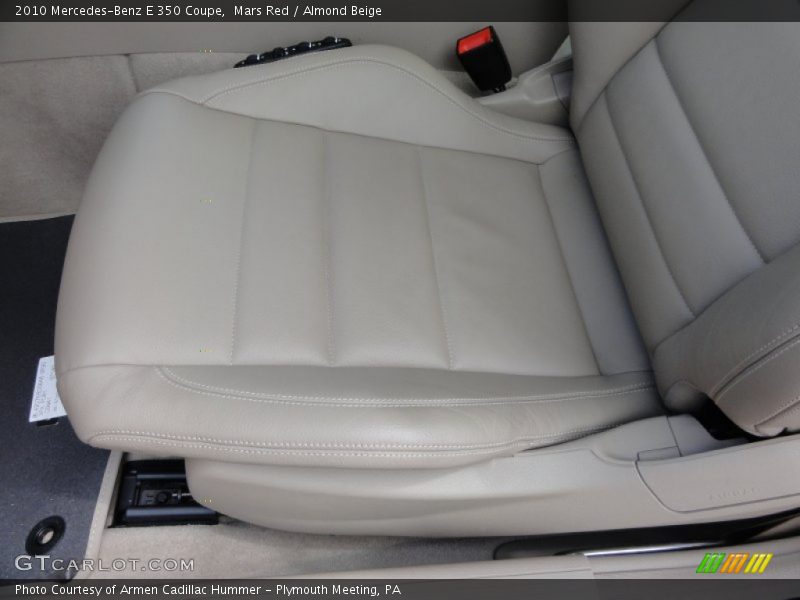 Mars Red / Almond Beige 2010 Mercedes-Benz E 350 Coupe