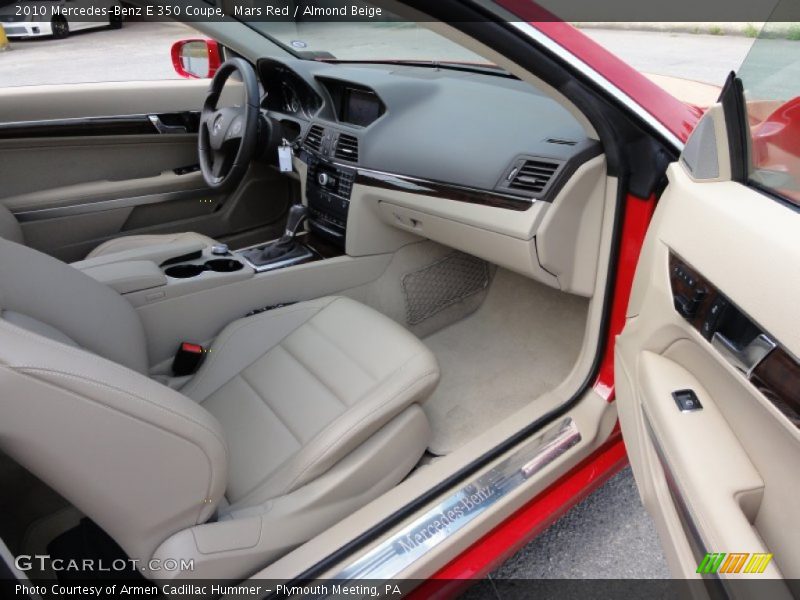 Mars Red / Almond Beige 2010 Mercedes-Benz E 350 Coupe