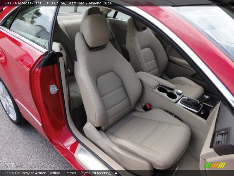 Mars Red / Almond Beige 2010 Mercedes-Benz E 350 Coupe