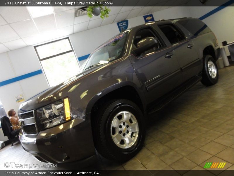 Taupe Gray Metallic / Ebony 2011 Chevrolet Suburban LT 4x4
