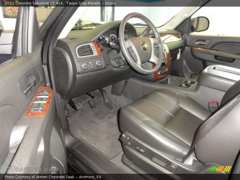 Taupe Gray Metallic / Ebony 2011 Chevrolet Suburban LT 4x4