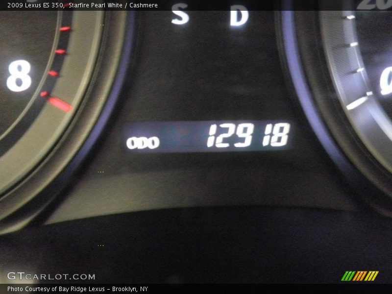 Starfire Pearl White / Cashmere 2009 Lexus ES 350