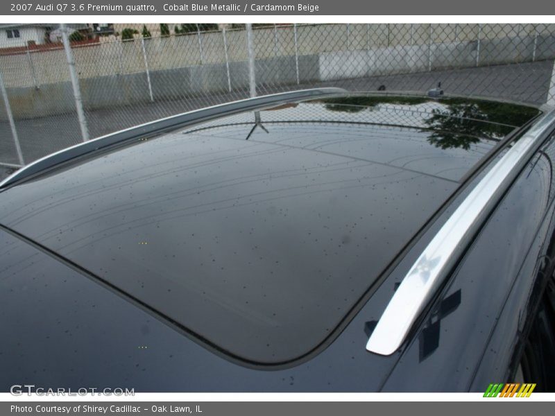 Cobalt Blue Metallic / Cardamom Beige 2007 Audi Q7 3.6 Premium quattro