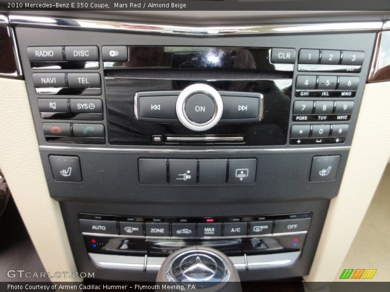 Mars Red / Almond Beige 2010 Mercedes-Benz E 350 Coupe