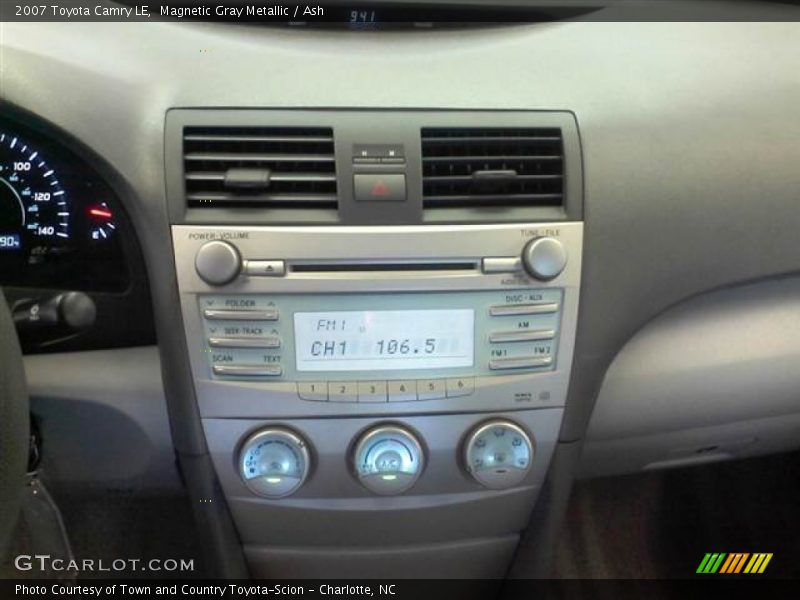 Magnetic Gray Metallic / Ash 2007 Toyota Camry LE