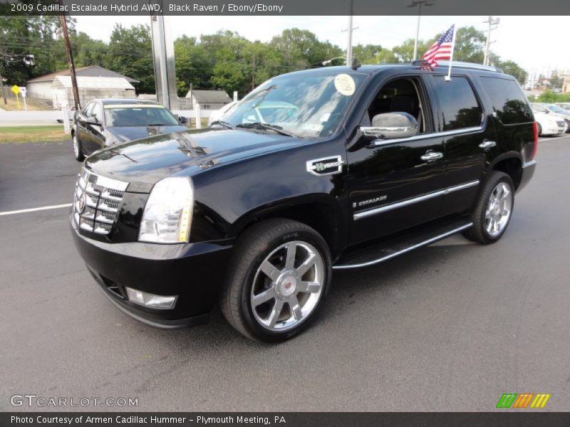 Front 3/4 View of 2009 Escalade Hybrid AWD