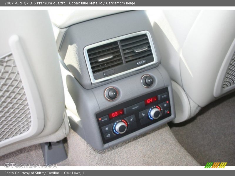 Cobalt Blue Metallic / Cardamom Beige 2007 Audi Q7 3.6 Premium quattro