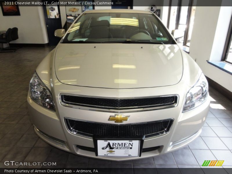 Gold Mist Metallic / Cocoa/Cashmere 2011 Chevrolet Malibu LT
