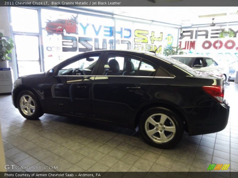 Black Granite Metallic / Jet Black Leather 2011 Chevrolet Cruze LT