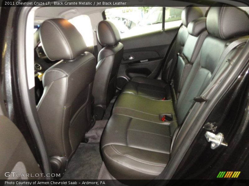 Black Granite Metallic / Jet Black Leather 2011 Chevrolet Cruze LT