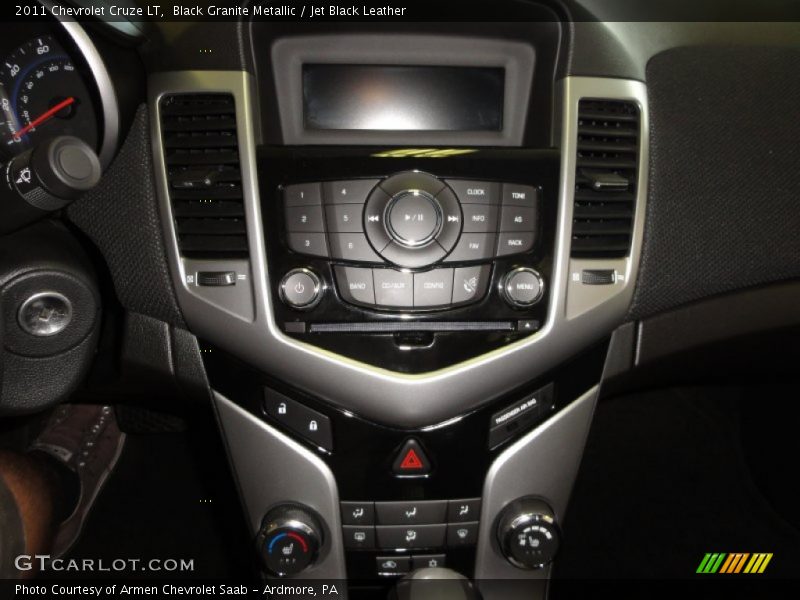 Black Granite Metallic / Jet Black Leather 2011 Chevrolet Cruze LT