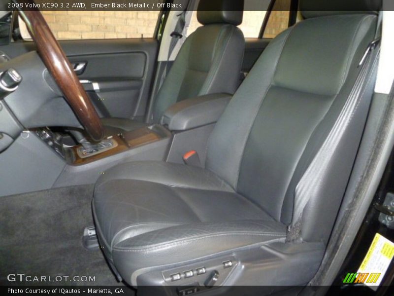 Ember Black Metallic / Off Black 2008 Volvo XC90 3.2 AWD