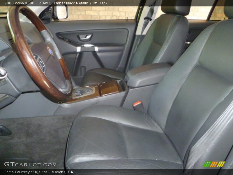 Ember Black Metallic / Off Black 2008 Volvo XC90 3.2 AWD