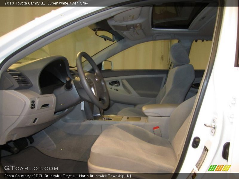 Super White / Ash Gray 2010 Toyota Camry LE