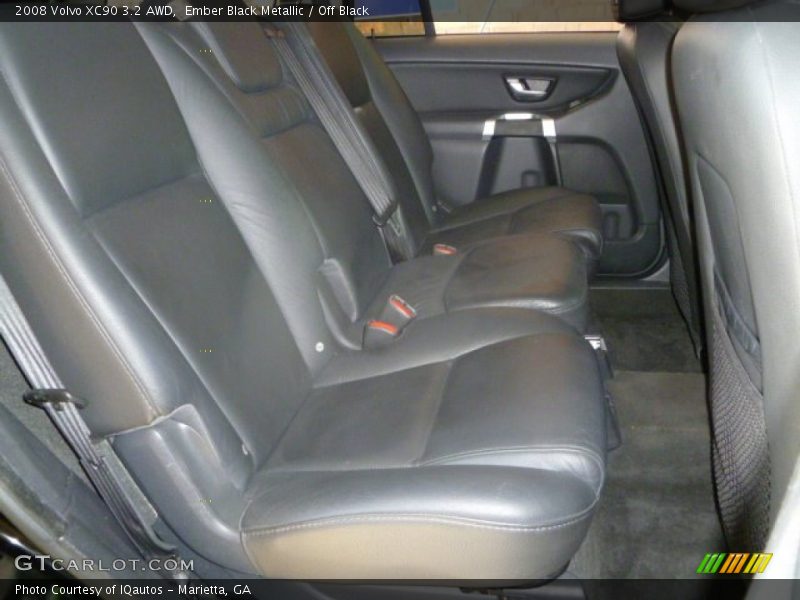 Ember Black Metallic / Off Black 2008 Volvo XC90 3.2 AWD