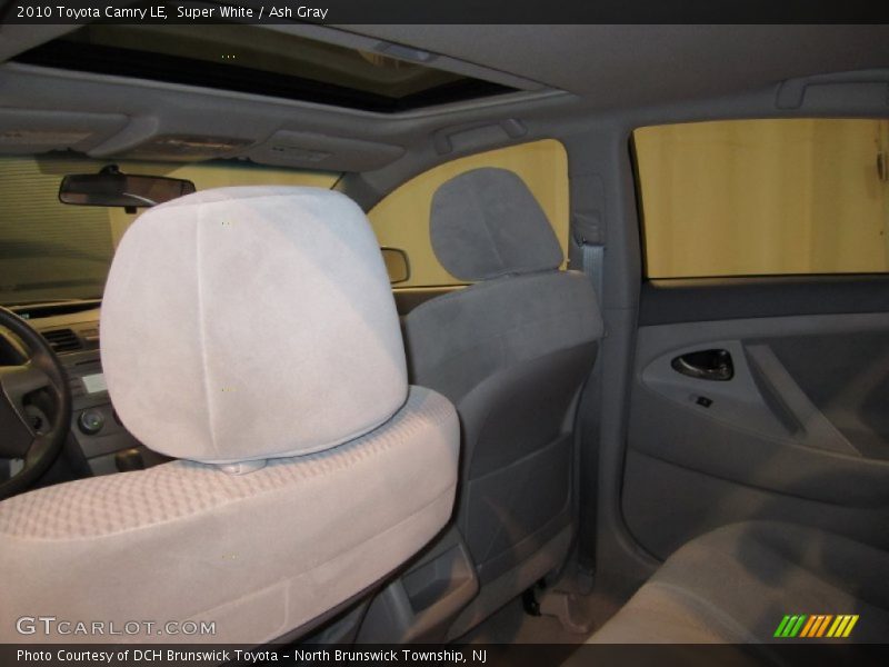 Super White / Ash Gray 2010 Toyota Camry LE