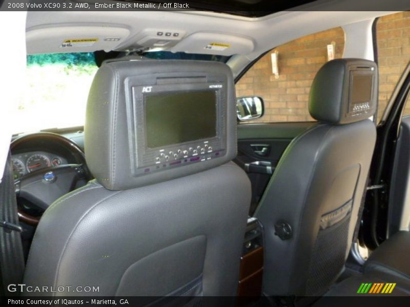 Ember Black Metallic / Off Black 2008 Volvo XC90 3.2 AWD