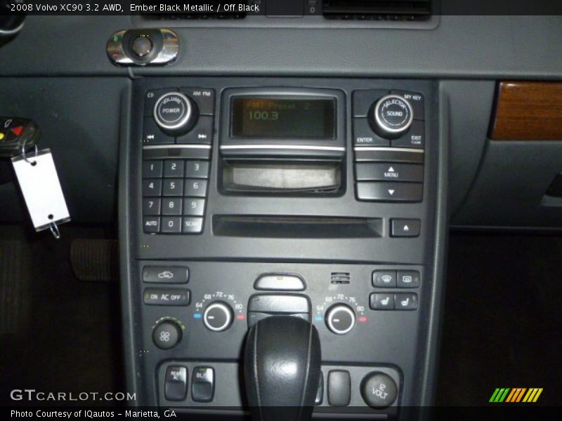 Ember Black Metallic / Off Black 2008 Volvo XC90 3.2 AWD