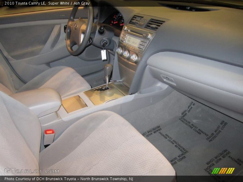 Super White / Ash Gray 2010 Toyota Camry LE