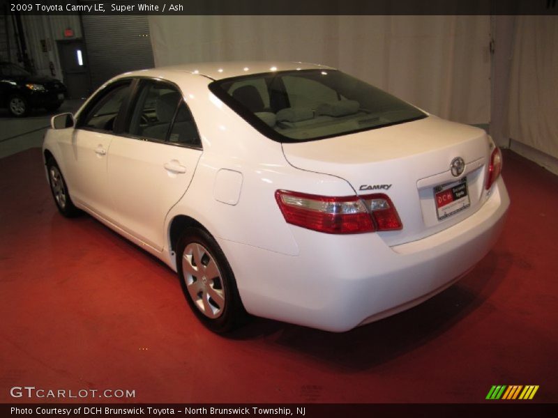 Super White / Ash 2009 Toyota Camry LE