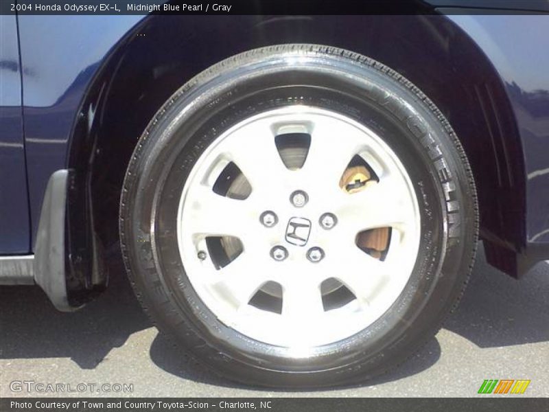 Midnight Blue Pearl / Gray 2004 Honda Odyssey EX-L