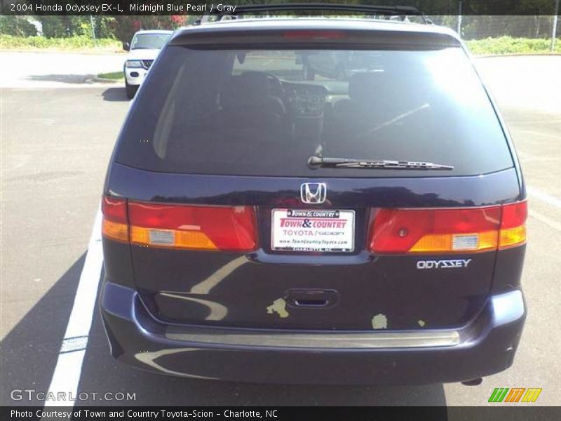 Midnight Blue Pearl / Gray 2004 Honda Odyssey EX-L