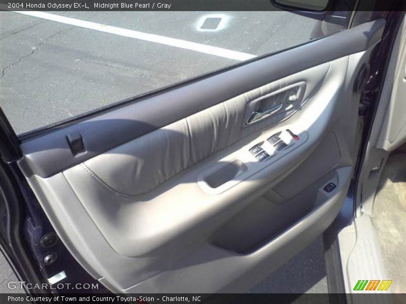 Midnight Blue Pearl / Gray 2004 Honda Odyssey EX-L