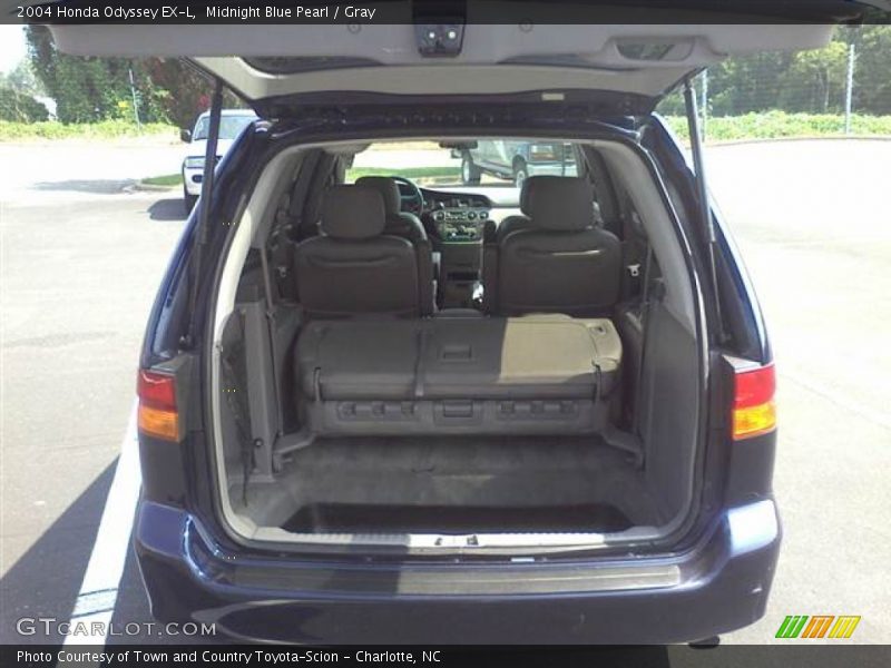 Midnight Blue Pearl / Gray 2004 Honda Odyssey EX-L