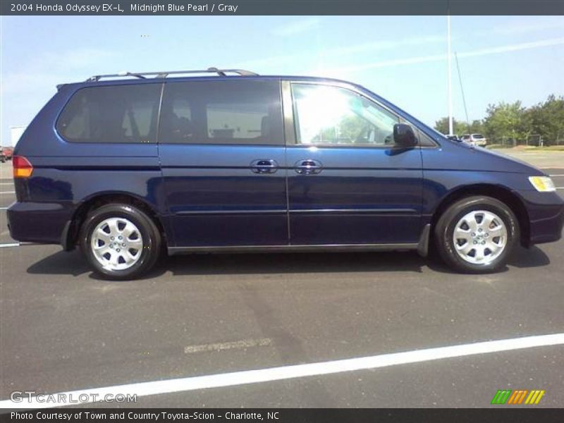 Midnight Blue Pearl / Gray 2004 Honda Odyssey EX-L