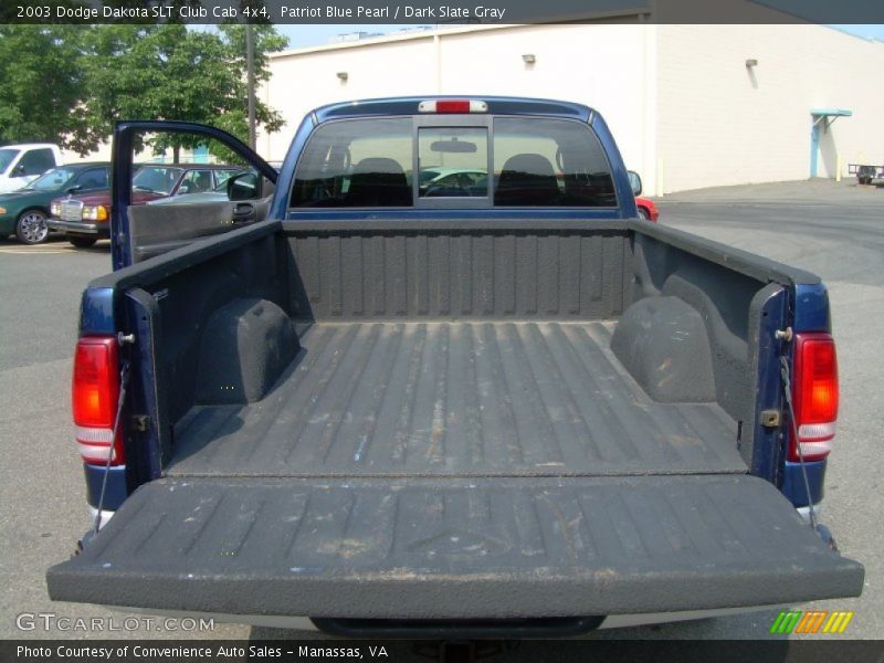 Patriot Blue Pearl / Dark Slate Gray 2003 Dodge Dakota SLT Club Cab 4x4