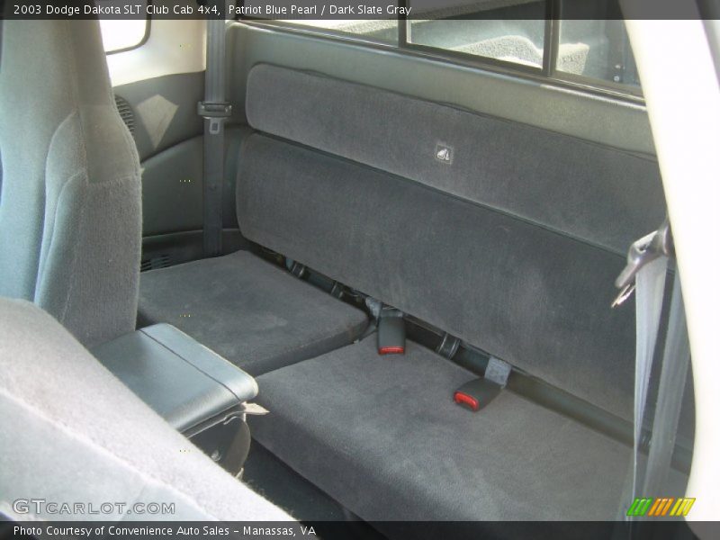 Patriot Blue Pearl / Dark Slate Gray 2003 Dodge Dakota SLT Club Cab 4x4