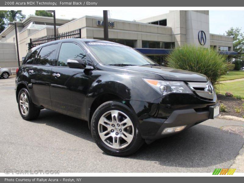 Formal Black / Ebony 2008 Acura MDX Technology