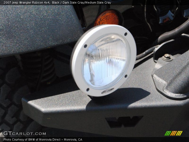 Black / Dark Slate Gray/Medium Slate Gray 2007 Jeep Wrangler Rubicon 4x4