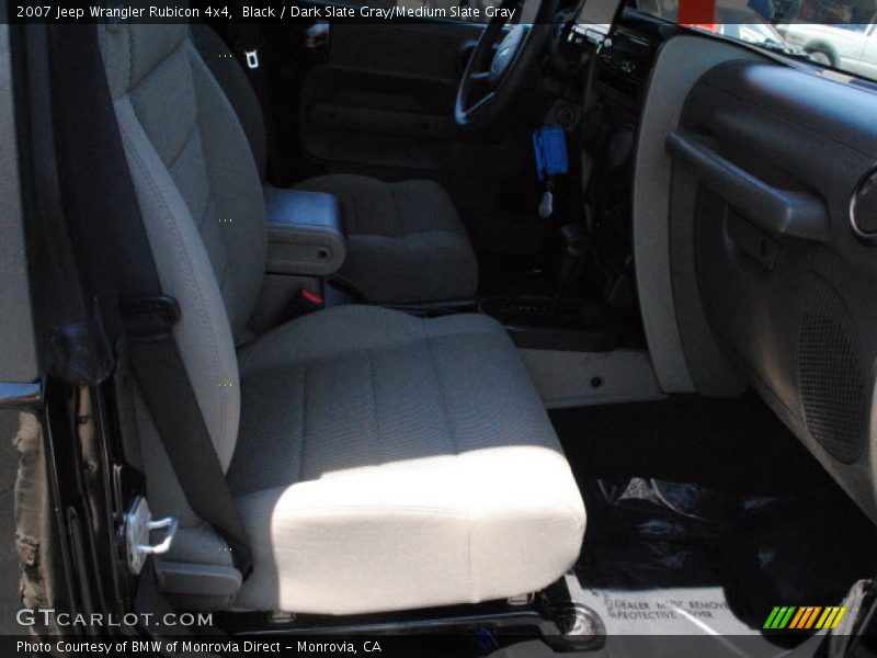 Black / Dark Slate Gray/Medium Slate Gray 2007 Jeep Wrangler Rubicon 4x4