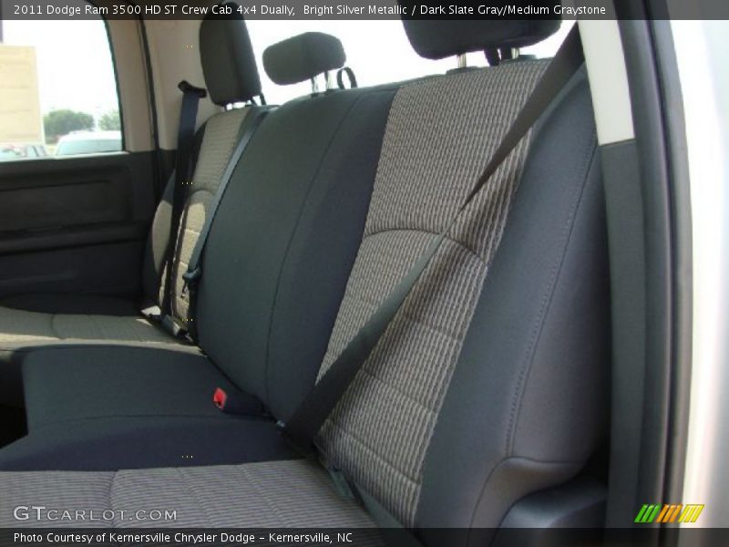 Bright Silver Metallic / Dark Slate Gray/Medium Graystone 2011 Dodge Ram 3500 HD ST Crew Cab 4x4 Dually