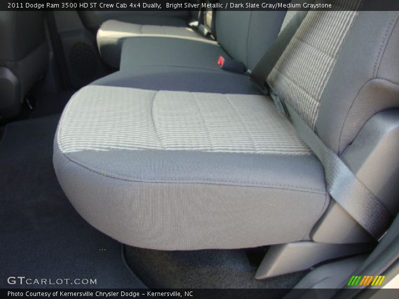 Bright Silver Metallic / Dark Slate Gray/Medium Graystone 2011 Dodge Ram 3500 HD ST Crew Cab 4x4 Dually