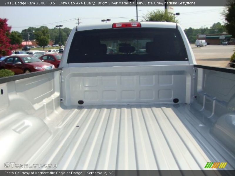 Bright Silver Metallic / Dark Slate Gray/Medium Graystone 2011 Dodge Ram 3500 HD ST Crew Cab 4x4 Dually