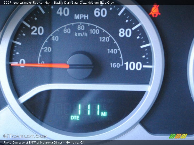 Black / Dark Slate Gray/Medium Slate Gray 2007 Jeep Wrangler Rubicon 4x4