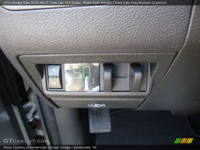 Bright Silver Metallic / Dark Slate Gray/Medium Graystone 2011 Dodge Ram 3500 HD ST Crew Cab 4x4 Dually