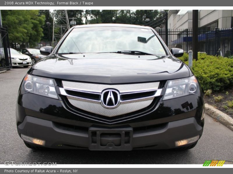 Formal Black / Taupe 2008 Acura MDX Technology