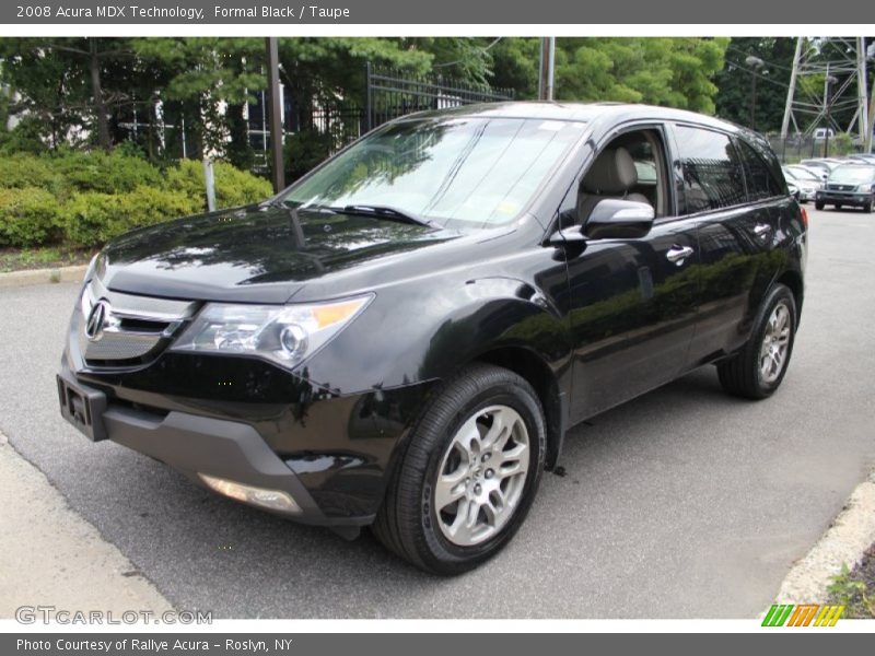 Formal Black / Taupe 2008 Acura MDX Technology