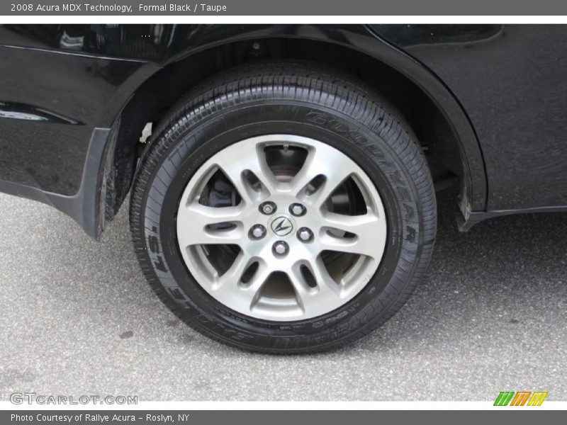 Formal Black / Taupe 2008 Acura MDX Technology