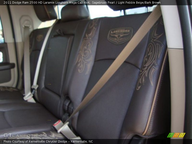  2011 Ram 2500 HD Laramie Longhorn Mega Cab 4x4 Light Pebble Beige/Bark Brown Interior