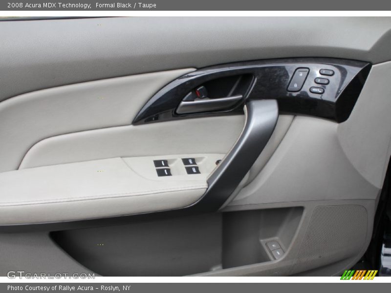 Formal Black / Taupe 2008 Acura MDX Technology