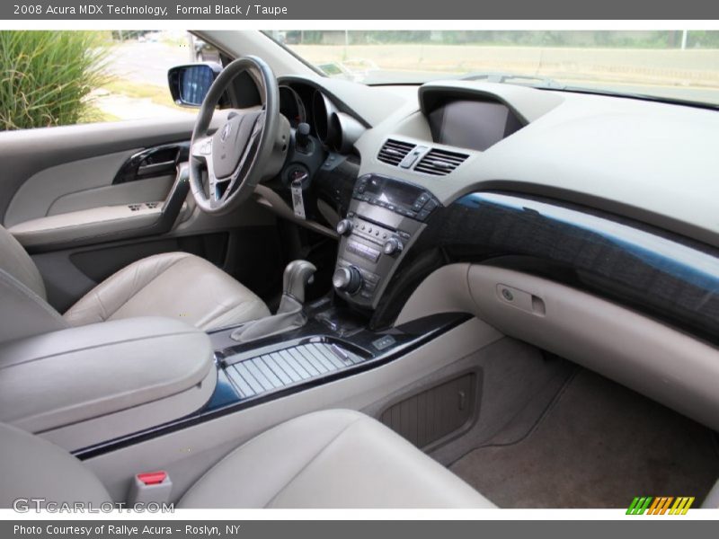 Formal Black / Taupe 2008 Acura MDX Technology